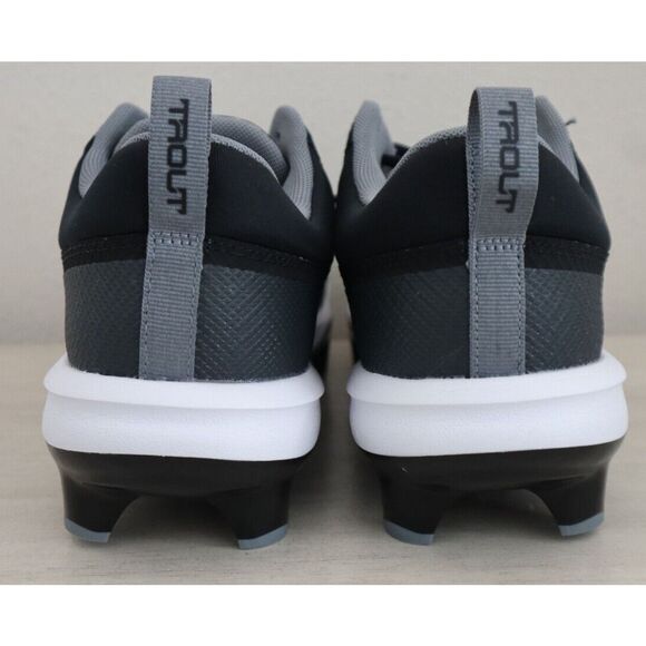 Nike FB2908-001 Men's Sz 9 Black/White Force Trout 9 Pro MCS Baseball Cleats - Picture 2 of 8